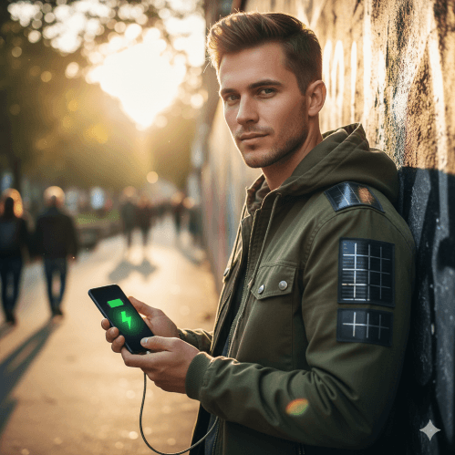 Solar-Powered Streetwear – Clothing That Charges Your Devices While You Walk